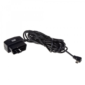 Napájací kábel pre DVR kamery Mini USB - z OBD konektora 12V/24V
