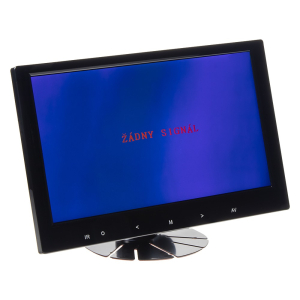 Připojení 9" LCD monitoru na palubní desku