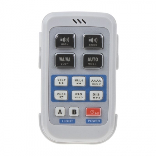 Diaľkový ovládač 400W výstražného systému s MP3,USB a mikrofónom