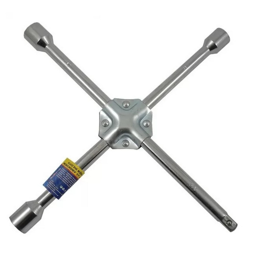 Krížový kľúč na kolesá 16-19-21mm-1/2" adaptér