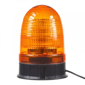 Led maják oranžový 12V / 24V - 18x3W LED ECE R10/R65 na pevnú montáž (140x200mm)