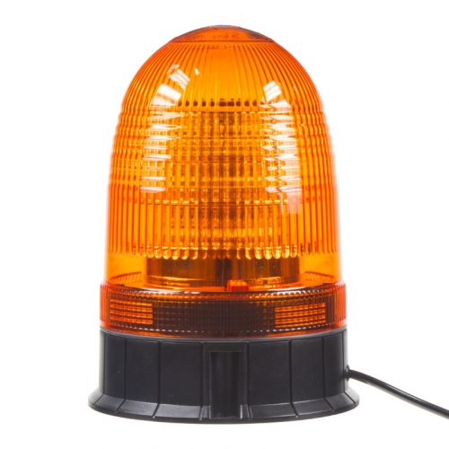 12V/24V oranžový 54W LED maják na pevnú montáž