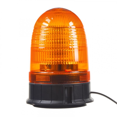 12V/24V oranžový 54W LED maják s magnetom