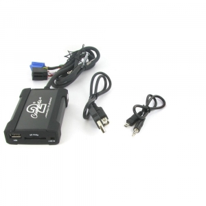 Adaptér pre OEM rádia AUX / USB / SD - Audi A2 / A3 / A4 / A6 / A8 / TT (MINI ISO)
