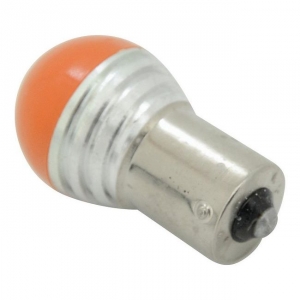 Oranžový 9xSMD LED autožiarovka BAU15s