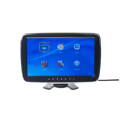Dotykový 10,1" LCD monitor na opěrku s microSD/USB/FM modulátor