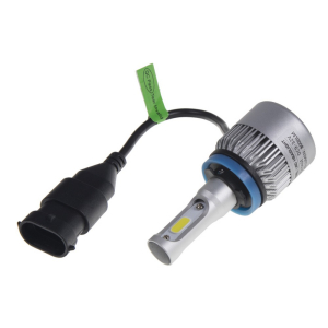 LED autožiarovka H11 - biela 2x COB LED čip / 8000lm / 12-32V (2ks)