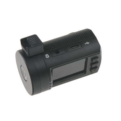 Miniatúrna FULL HD čierna skrinka s GPS + 1,5" LCD, LDW, FCWS, HDR, ČESKÉ MENU