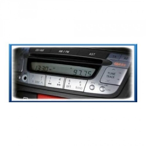 Kompatibilné autorádio panasonic pre digitálny hudobný adaptér Toyota Aygo / Citroen C1 / Peugeot 107 2005-2012