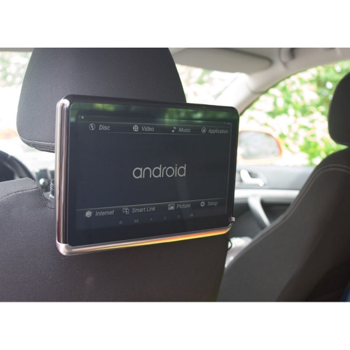 Použitie 10,1" LCD monitora s OS Android/DVD/USB/SD/WIFI/Bluetooth v aute