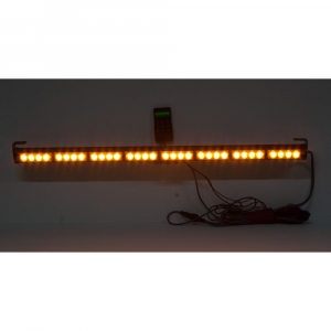 LED svetelná alej, 32x 3W LED, oranžová s displejom 910mm, R10 R65