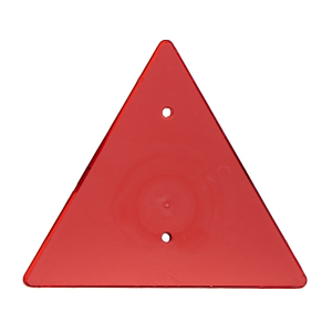 Uchytenie červenej odrazky-trojuholníka