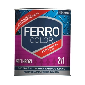 U 2066 FERRO COLOR pololesk základná a vrchná farba v jednom 