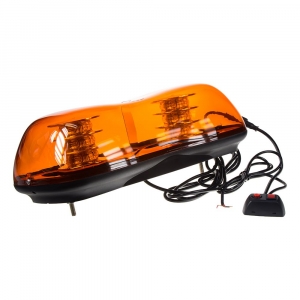 LED rampa 12/24V - oranžová 36x3W LED ECE R10/R65 pevná montáž (419x204x150mm)