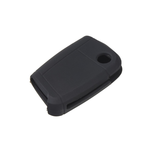 Čierny silikónový obal pre 3-tlačidlový kľúč VW,Seat,Škoda 