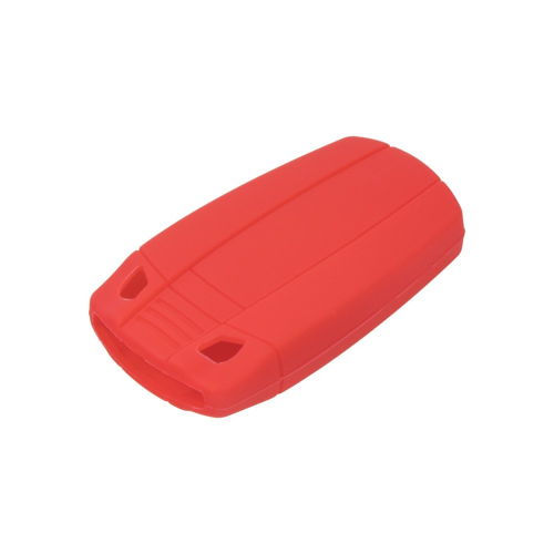 Silikónový červený obal pre 3-tlačidlový kľúč BMW 1/3/5/6/X1/X5/X6/Z4 
