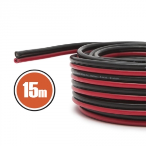 Reproduktorový kábel 2x1,50 mm² 15m 