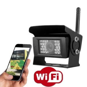 Parkovacia kamera 12V / 24V - WIFI / 540 TVR / 28x IR LED / 90° / IP67 / iOS / Android