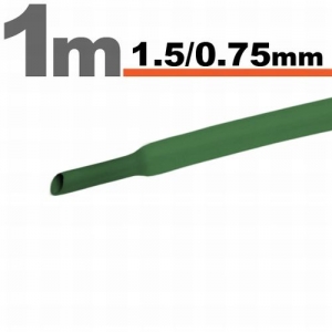 Termobužírka - 1,5/0,75mm zelená (1m)