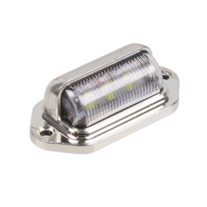 LED osvětlení SPZ - stříbrné 6x SMD LED / 10-30V (65x32x22mm)