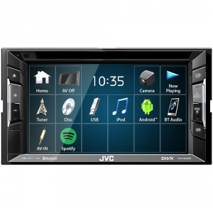 6,2" LCD displej 2_DIN Bluetooth rádia do auta JVC KW-V240BT