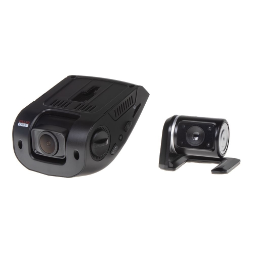 Kamera 2-kanálovej FULL HD plochej čiernej skrinky s 2,4" LCD a českým menu