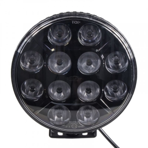 LED pracovné svetlo - diaľkové 12x 10W CREE LED / 10800 Lm / 10-36V / ECE R7 / R10 / R112 (218mm)