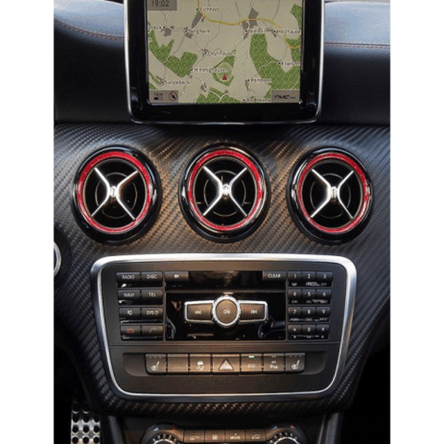 Použitie rámčeka 2DIN autorádia Mercedes A (W176), GLA (X156)