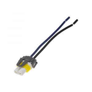Plastový držák žárovky H8/H9/H11 - patice s kabelem (1ks)
