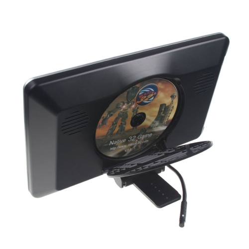DVD mechanika 10,1" strieborného opierkového monitora s SD,USB,DVD a českým menu