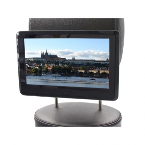 Čierny opierkový 10,1" LCD monitor DS-X11D s DVD,USB,SD a Českým menu