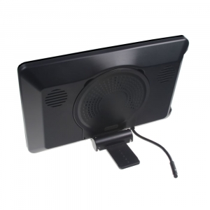 Uchytenie 10,1" čierneho opierkového monitora s SD,USB,DVD a českým menu