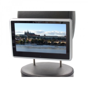 Strieborný opierkový 10,1" LCD monitor DS-X11D s USB,SD a Českým menu