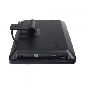 Vstupy 10,1" strieborného čierneho monitora s SD,USB a českým menu