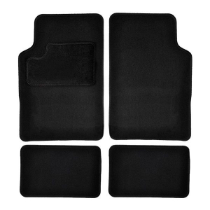Textilné autokoberce - čierne UNI (4ks)