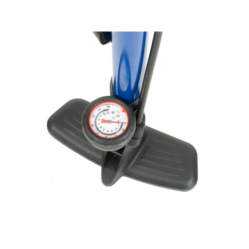 ručná pumpa na hustenie bicyklov a pneumatík s manometrom