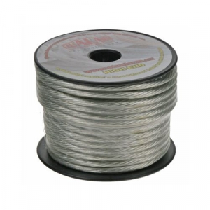 Napájací kábel 6mm² - strieborno transparentný (25m)