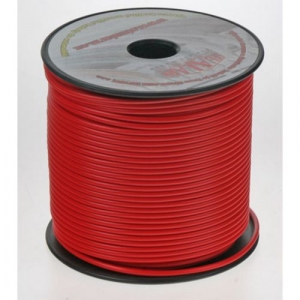 Napájací kábel 1,5mm² - červený (100m)