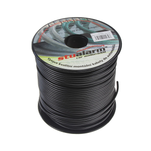 Napájecí kabel 1,5mm² - černý (100m)