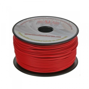 Napájací kábel 1,0mm² - červený (100m)