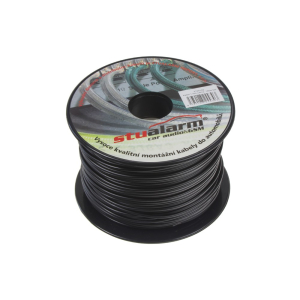 Napájecí kabel 1,0mm² - černý (100m)