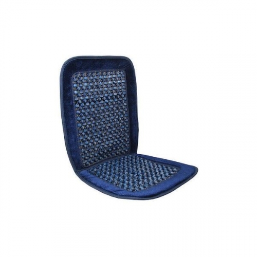 Modrý poťah sedadla guličkový