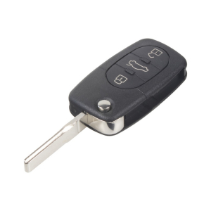 Náhradný obal kľúča - Audi / Seat / Škoda / VW (3-tlačidlový) oválne tlačidlá