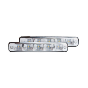 LED svetlá pre denné svietenie 12V - 5xLED M-TECH LD507SE (190x32x43mm)