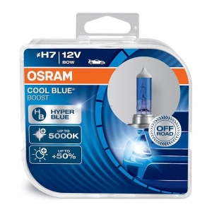 Autožiarovka H7 - 80W +50% OSRAM Cool Blue BOOST (2ks)