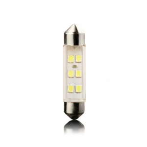 LED sulfid SV8,5 / 39mm / 12V - biela 6x LED (2ks)