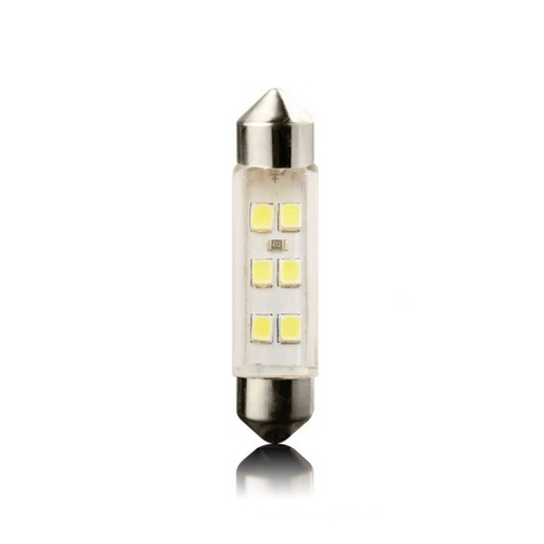 Žiarovka LED SV8,5 WHITE 12V 36mm