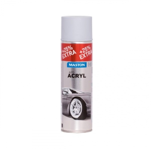 Sivá MasAutoACRYL spray Grey Primer 500ml