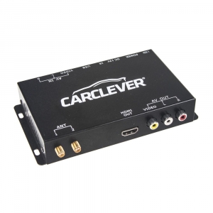 DVB-T2 / HEVC / H.265 digitálny tuner s USB - 2x anténa CARCLEVER