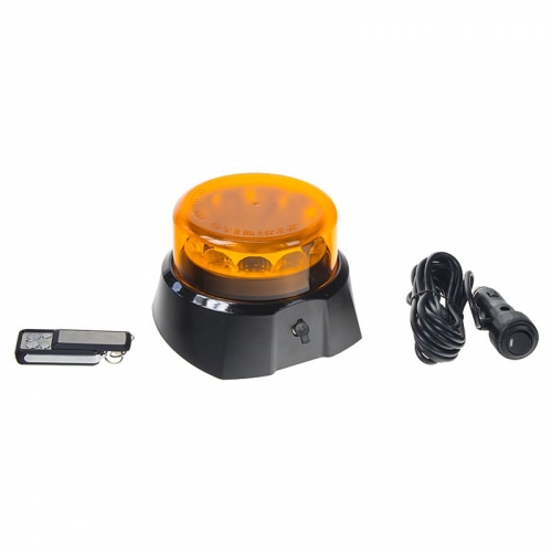 Akumulátorový 36W oranžový LED maják s magnetom